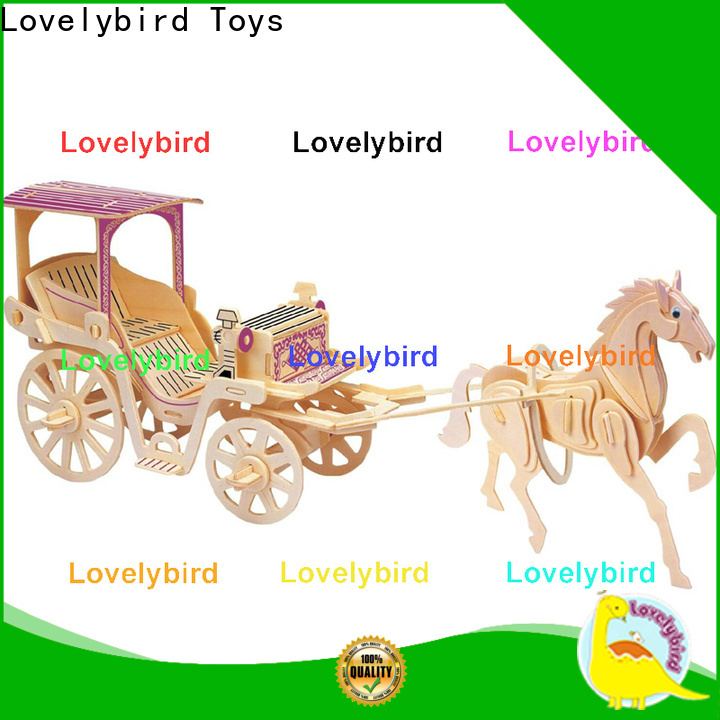 Lovelybird Toys custom 3d airplane puzzle suppliers for entertainment