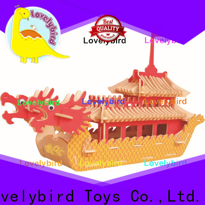 Lovelybird Toys 3d airplane puzzle manufacturers for sale