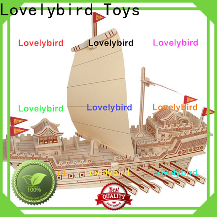 latest 3d wooden puzzle ship factory for kids