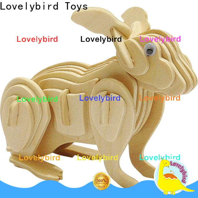 Lovelybird Toys wooden 3d animal puzzles suppliers for business