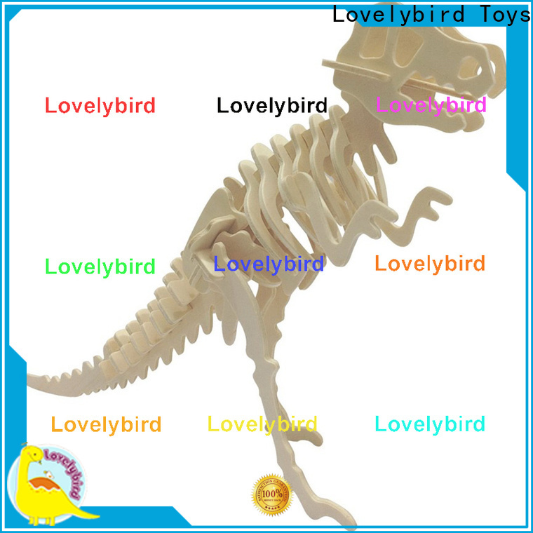 Lovelybird Toys wooden 3d animal puzzles factory for present