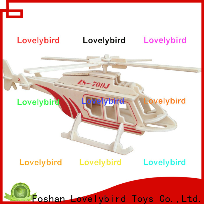 Lovelybird Toys latest 3d wooden puzzle car factory for entertainment