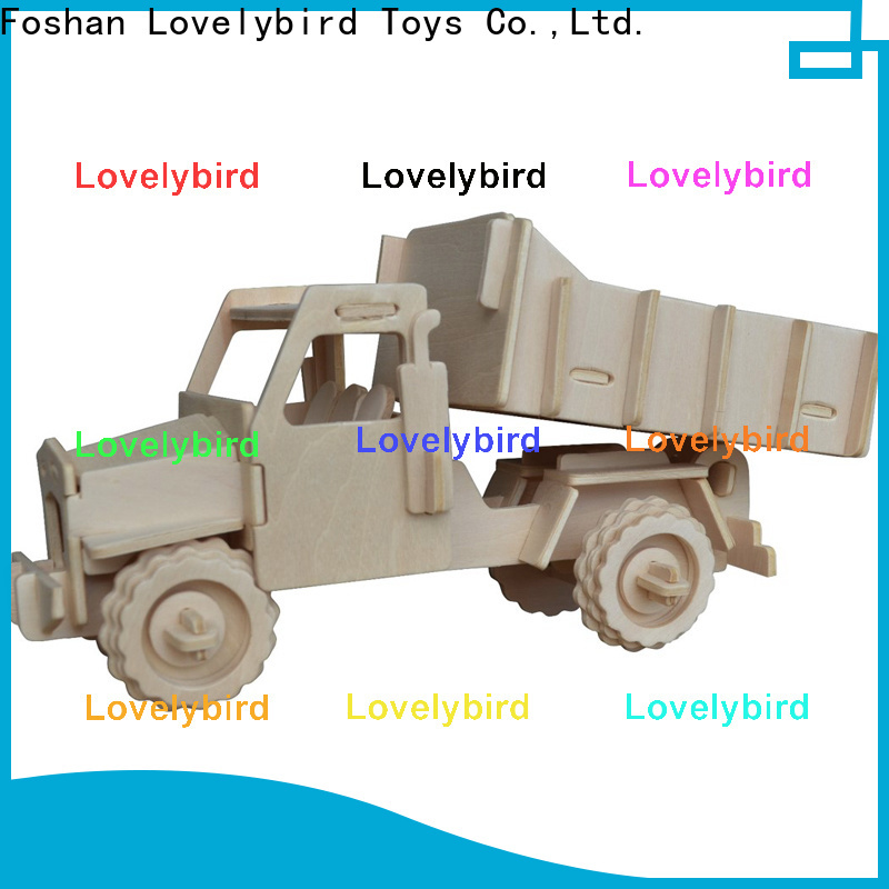 Lovelybird Toys 3d puzzle truck factory for sale