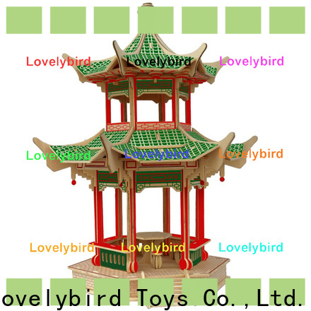 Lovelybird Toys 3d wooden house puzzles company for adults