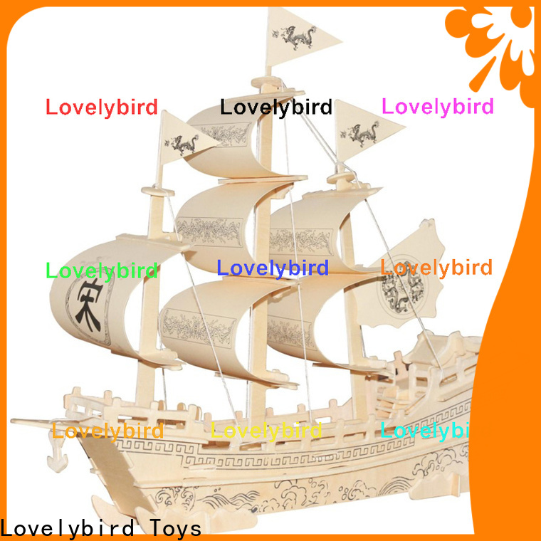 Lovelybird Toys 3d wooden puzzle car manufacturers for adults