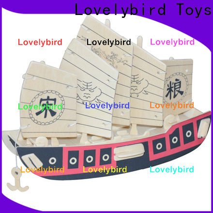 Lovelybird Toys 3d airplane puzzle manufacturers for business