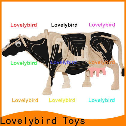top 3d wooden puzzle animals suppliers for kids