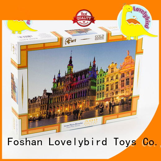 complete jigsaw puzzle design for entertainment Lovelybird Toys