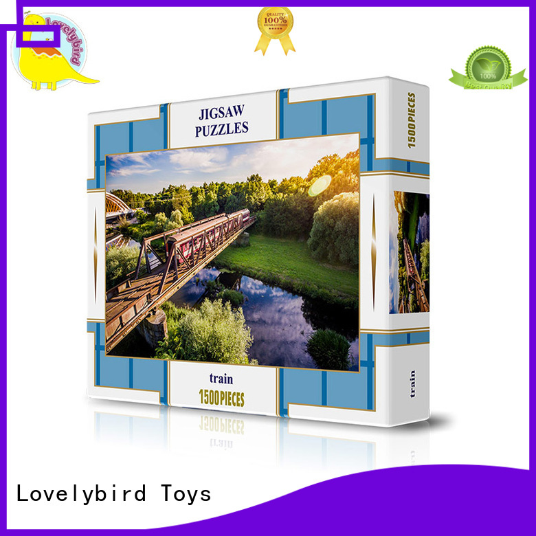 Lovelybird Toys puzzle 1500 customization for entertainment