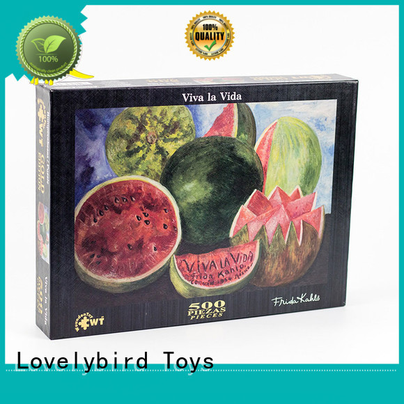 jjgsaw 500 piece puzzles puzzle for Lovelybird Toys