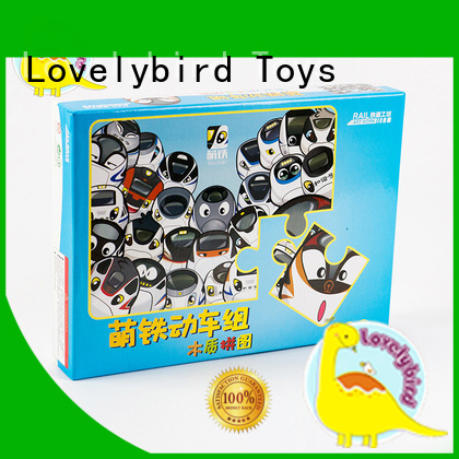 Lovelybird Toys wooden puzzles toy for activities