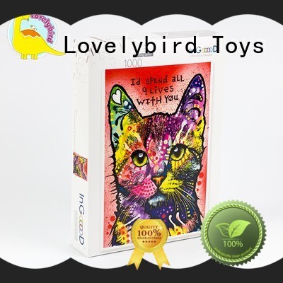 Lovelybird Toys finished wooden jigsaw puzzles toy for kids