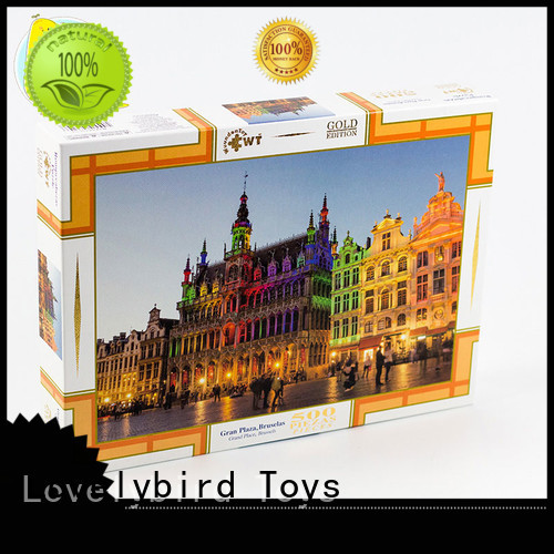 Lovelybird Toys lenticular jigsaw puzzles gratuits round kids