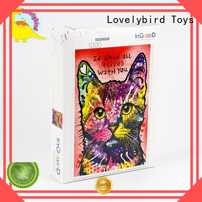 Lovelybird Toys wooden puzzles with frame for sale