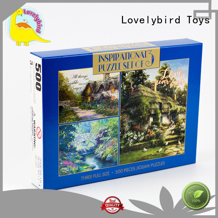 Lovelybird Toys christmas jigsaw puzzles wholesale for adult