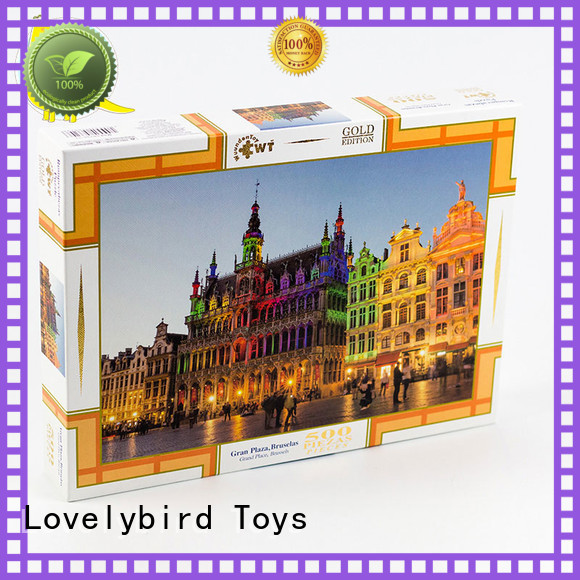 Lovelybird Toys embossing new jigsaw puzzles hot sale for sale