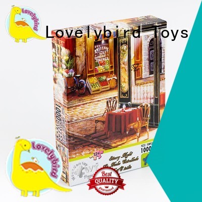 Lovelybird Toys colorful 1000 jigsaw puzzles for adult