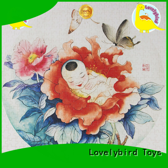 Lovelybird Toys educational best wooden jigsaw puzzles toy for activities