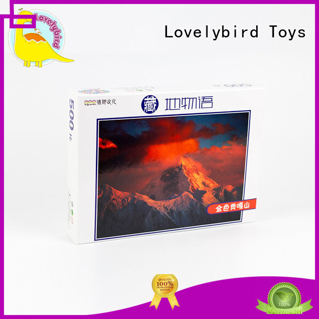 Lovelybird Toys wooden puzzles for adults toy for activities