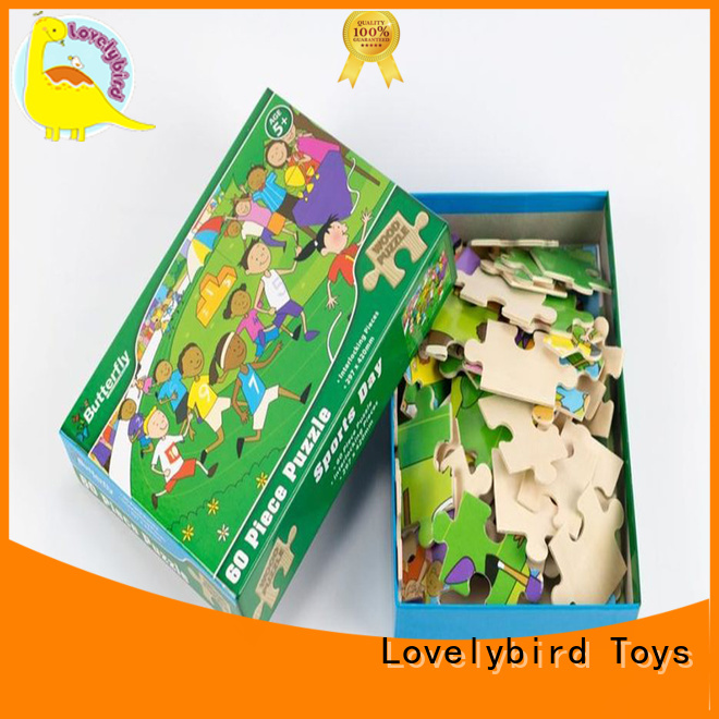 Lovelybird Toys functional wooden puzzles for kids toy for activities