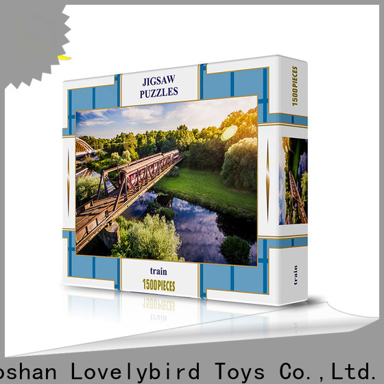 Lovelybird Toys hot stamping 1500 jigsaw puzzles company for entertainment