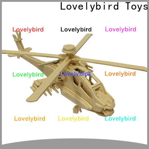 Lovelybird Toys woodcraft 3d puzzles company for present