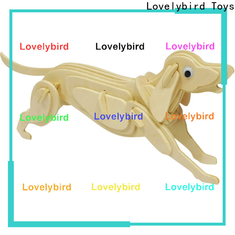 Lovelybird Toys good selling 3d woodcraft puzzle company for adults