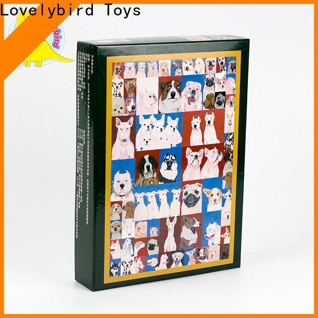 Lovelybird Toys wholesale wooden puzzles for adults with frame for adult