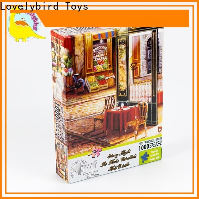 Lovelybird Toys 1000 piece jigsaw puzzles company for adult