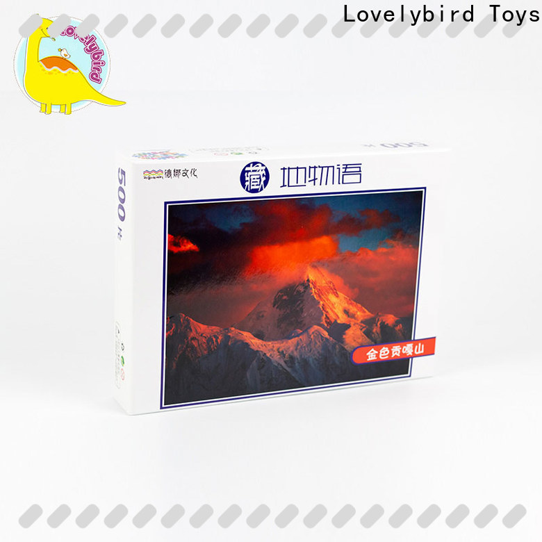 Lovelybird Toys disney wooden puzzles toy for entertainment