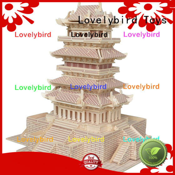 Lovelybird Toys good selling 3d building puzzle supply for kids