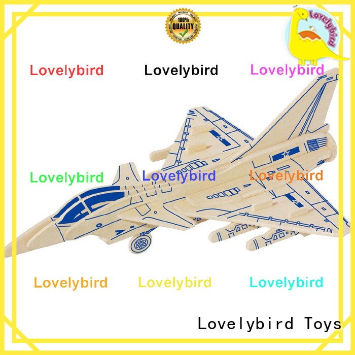 Lovelybird Toys custom 3d puzzle military company for business