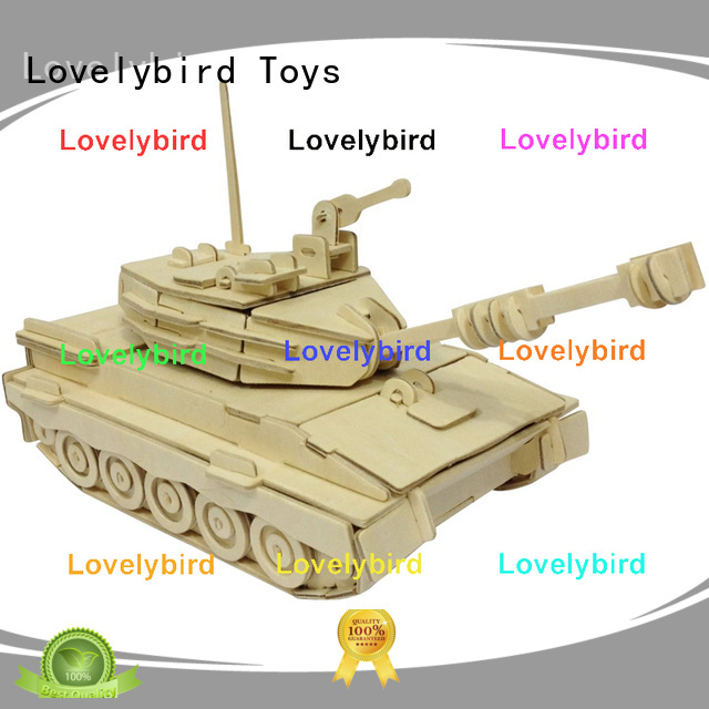 Lovelybird Toys 3d puzzle military suppliers for sale