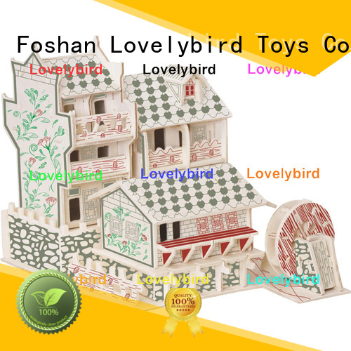 Lovelybird Toys 3d building puzzle suppliers for sale