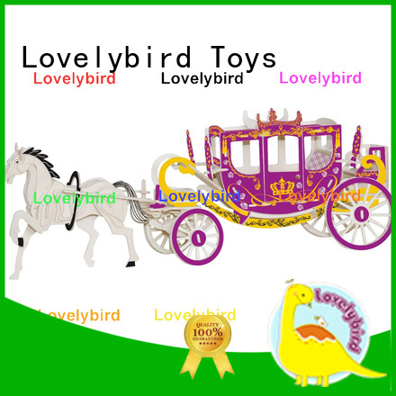Lovelybird Toys top 3d wooden puzzle car factory for entertainment