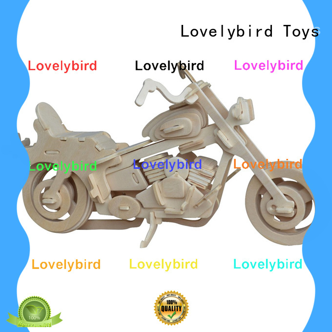 Lovelybird Toys new 3d wooden car puzzle factory for adults