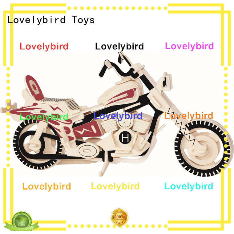 Lovelybird Toys 3d wooden puzzle car company for entertainment