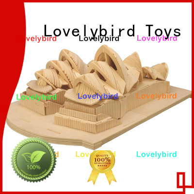 Lovelybird Toys new 3d wooden puzzle house company for present