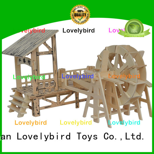 Lovelybird Toys top 3d wooden puzzle house factory for adults