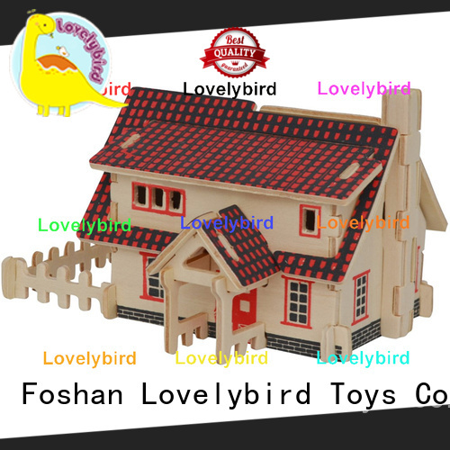 Lovelybird Toys 3d building puzzle supply for present