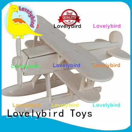 Lovelybird Toys best 3d wooden puzzle car supply for present