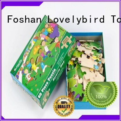 Lovelybird Toys high quality best wooden jigsaw puzzles good selling for kids