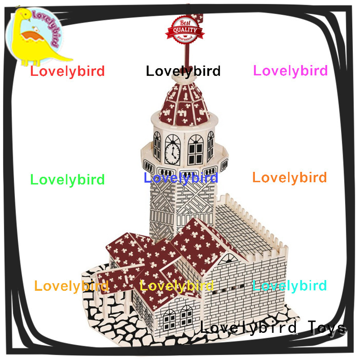 hot sale 3d building puzzle supply for business