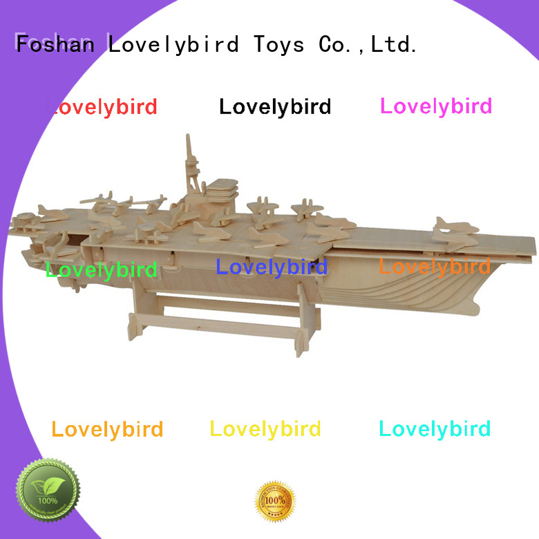 Lovelybird Toys superior quality 3d puzzle military company for present