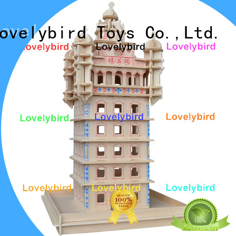 Lovelybird Toys custom 3d building puzzle manufacturers for present