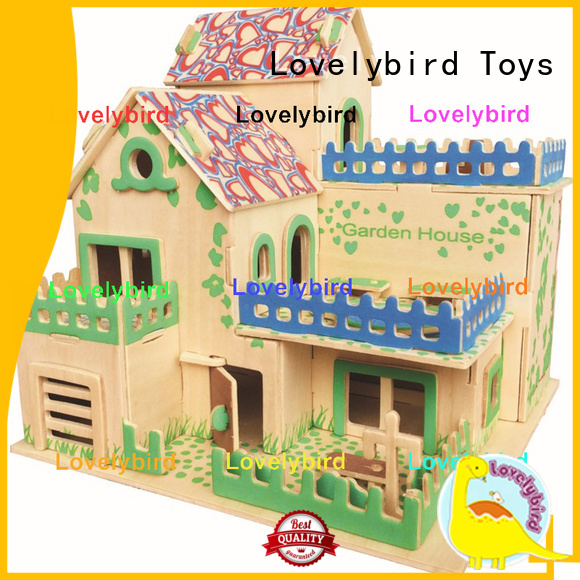 Lovelybird Toys 3d building puzzle suppliers for sale