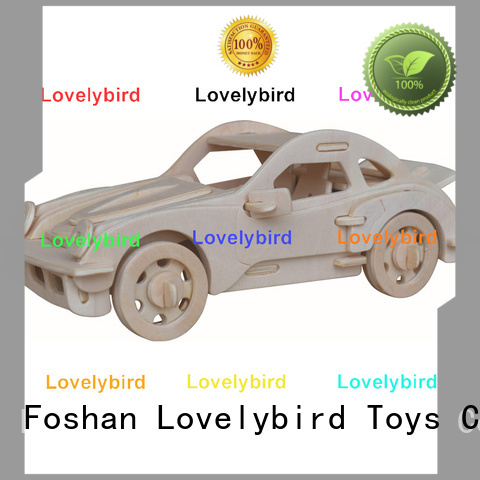 Lovelybird Toys high-quality 3d wooden puzzle ship supply for sale