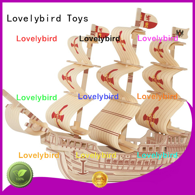 Lovelybird Toys best 3d airplane puzzle company for kids