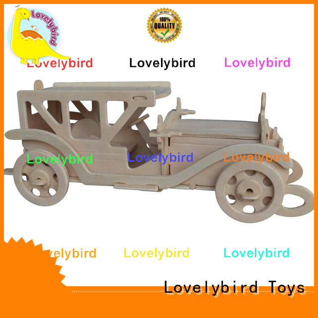 Lovelybird Toys latest 3d wooden puzzle car company for present
