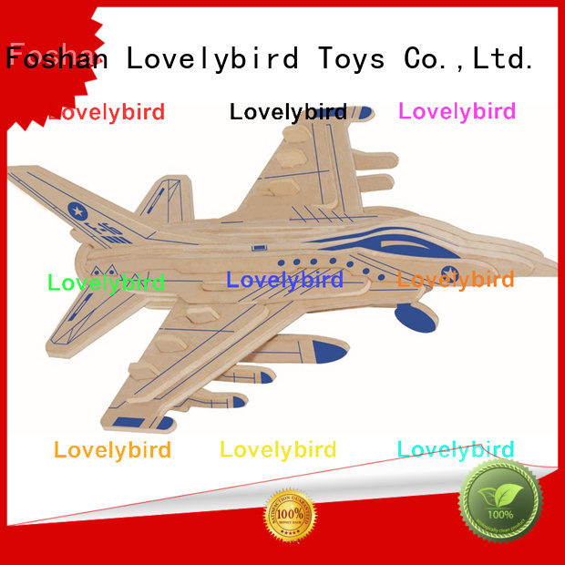 Lovelybird Toys high-quality 3d puzzle military supply for kids